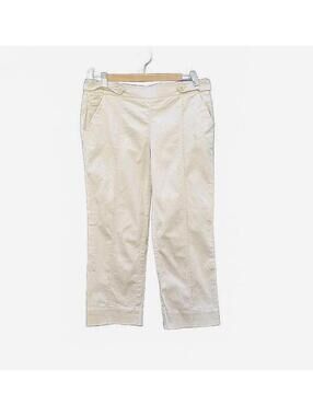 Vintage Y2K To The Max Cream Sailor Pants - Ankle Length   Size 8